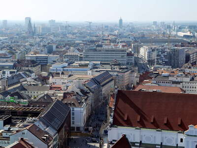 München | City panorama with Kaufingerstraße