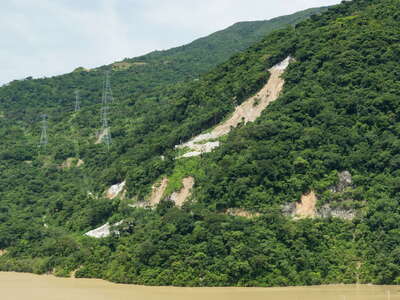 Cauca Valley | Hidroituango Reservoir with landslide