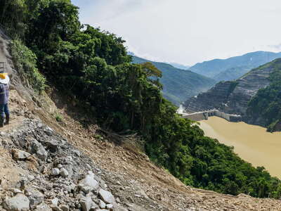 Cauca Valley | Landslide with Hidroituango Reservoir