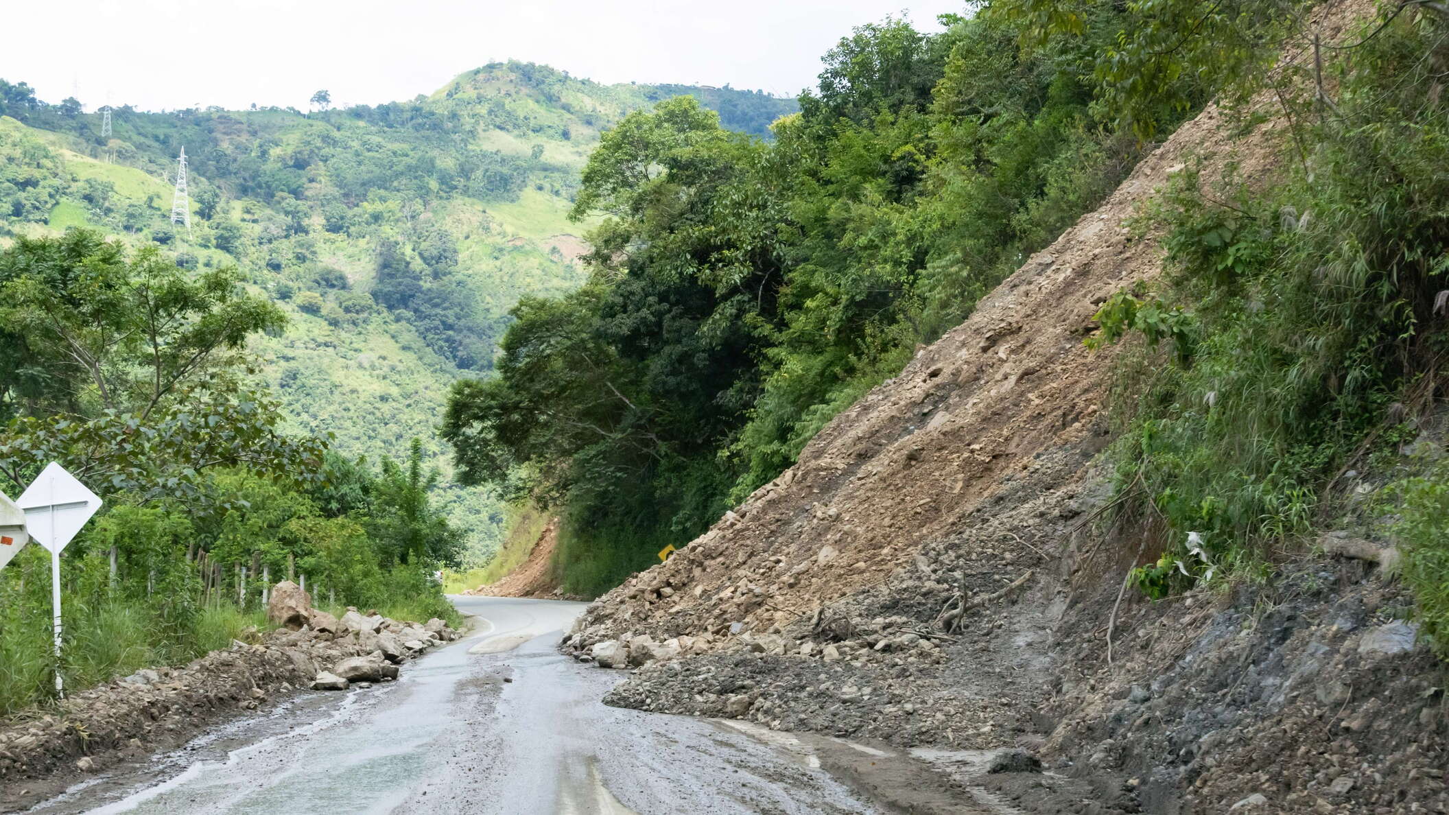 San Andrés Valley | Landslide