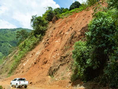 San Andrés Valley | Landslide