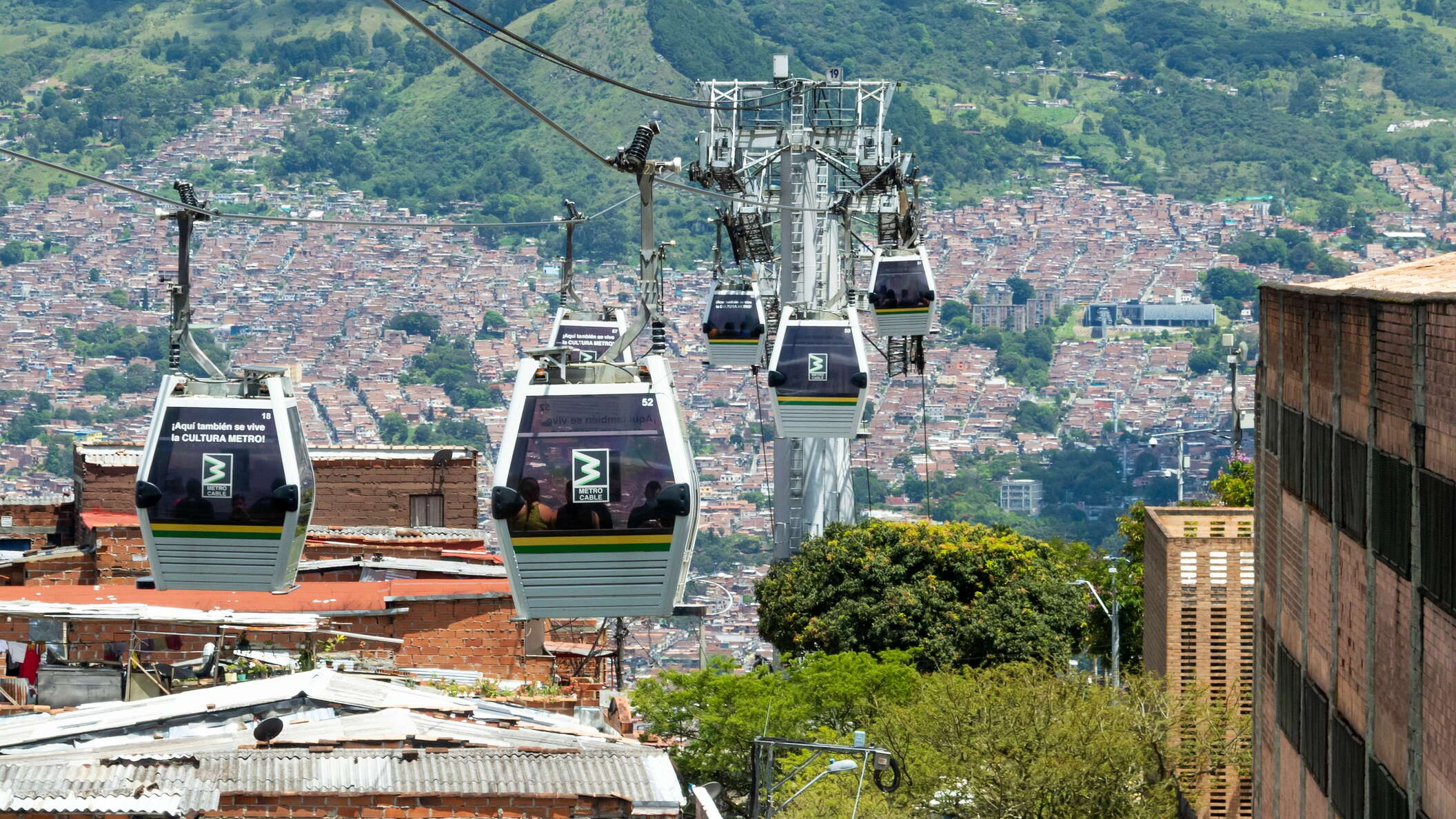 Medellín | Metrocable at Santo Domingo