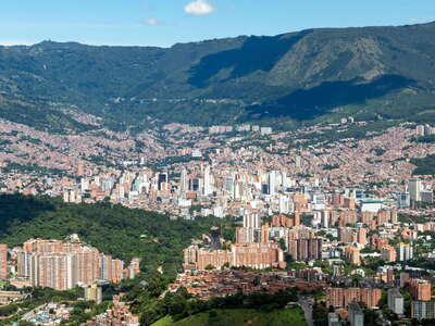 Aburrá Valley with Medellín