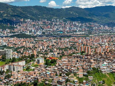 Aburrá Valley with Medellín