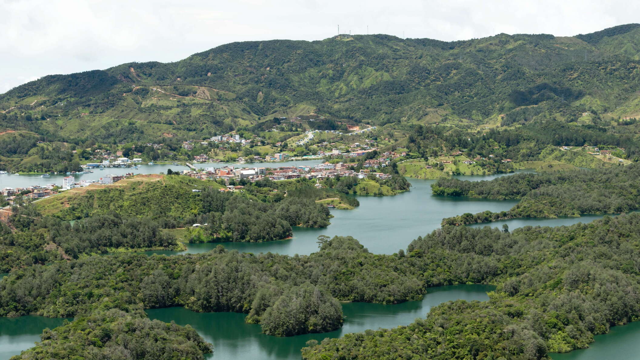 Eastern highlands of Antioquia with Guatapé