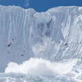 Cordillera Blanca | Ice avalanche at Nevado Palcaraju