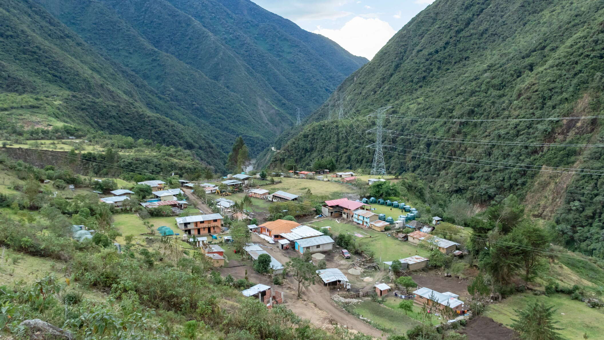Santa Teresa Valley with Collpapampa