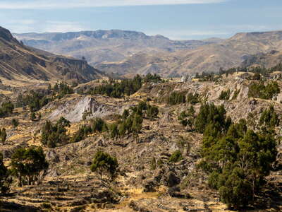 Valle del Colca | Landslide of Maca