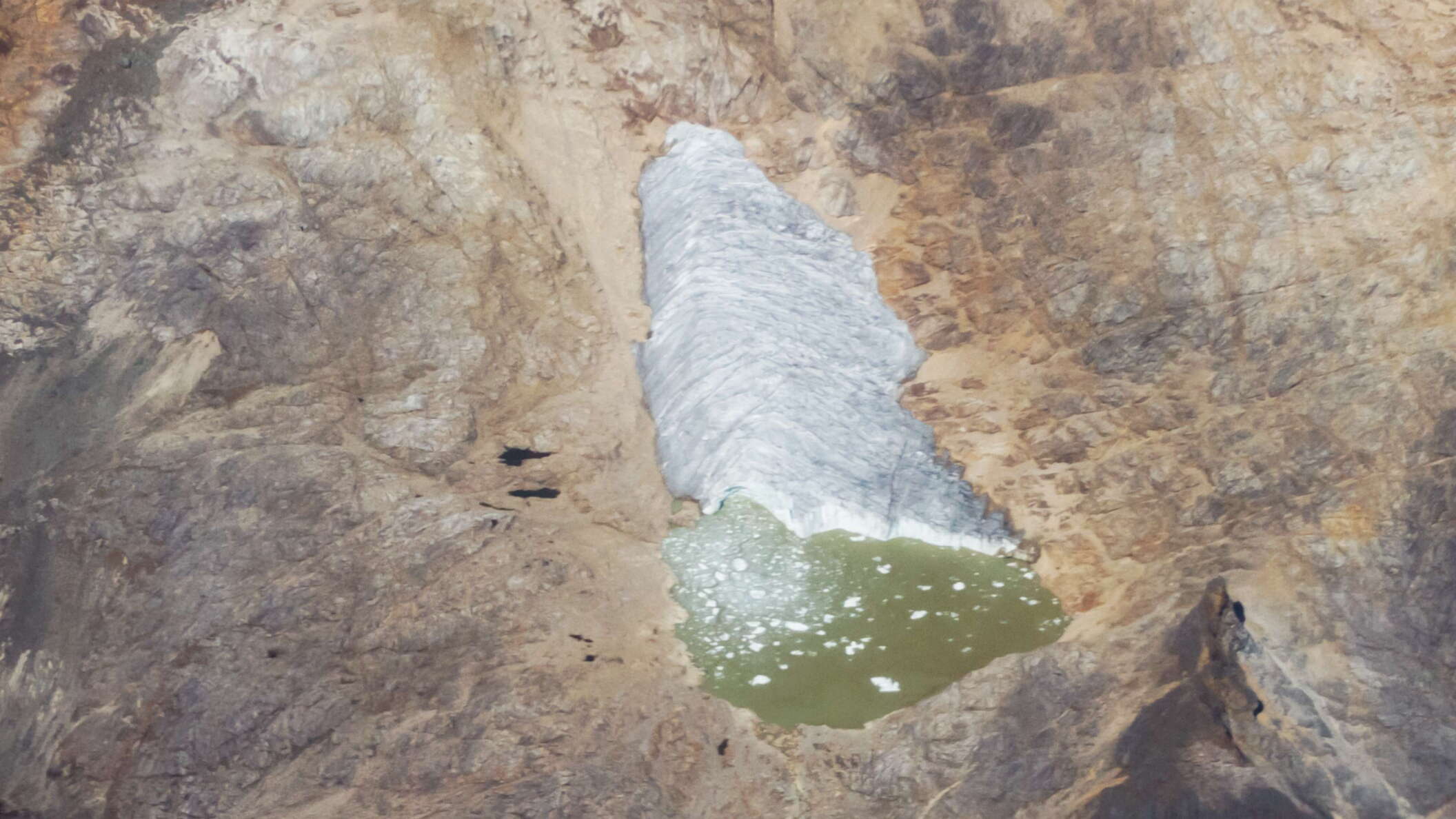 Cordillera Vilcabamba | Proglacial lake in 2017