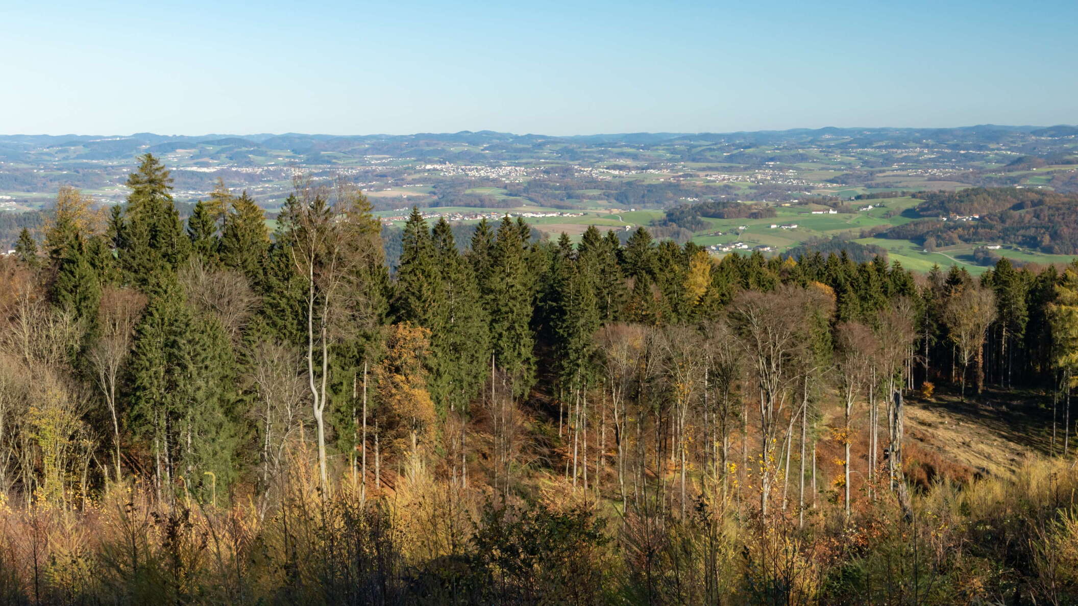 Pfenningberg and Lower Mühlviertel