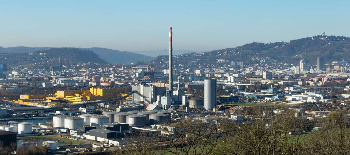 Linz | District heating plant Linz-Mitte