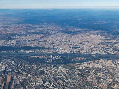 Vienna with Old Danube and Danube