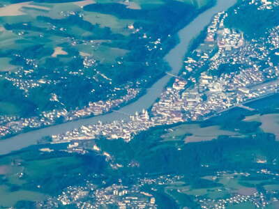 Passau with Danube and Inn