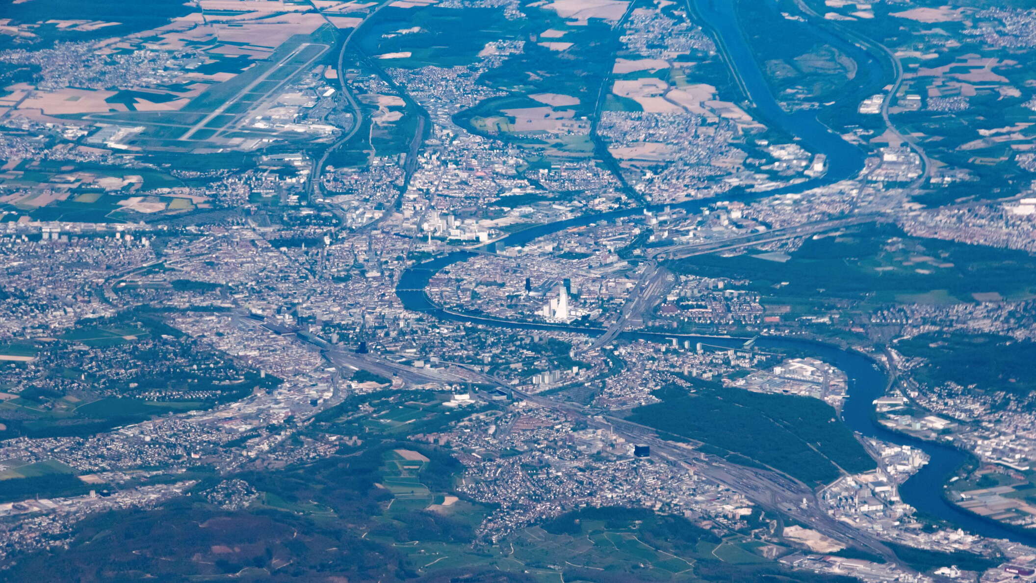 Basel with Rhine