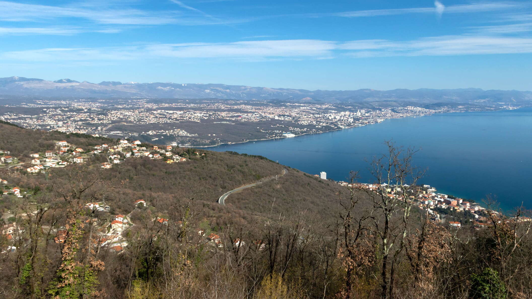 Kvarner Gulf with Opatija and Rijeka