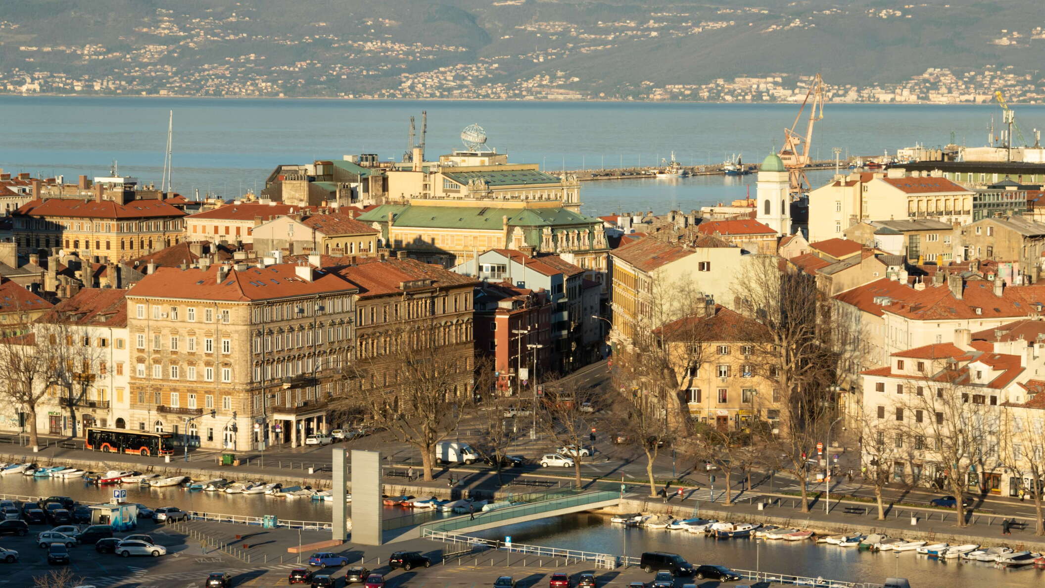 Rijeka | City centre with Jelačićev trg