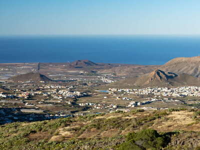 Southern slopes with Cabo Blanco and Montaña de Guaza