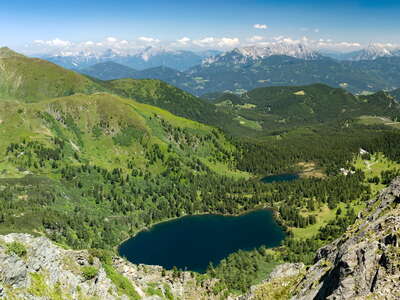 Rottenmann Tauern with Scheibel Lakes
