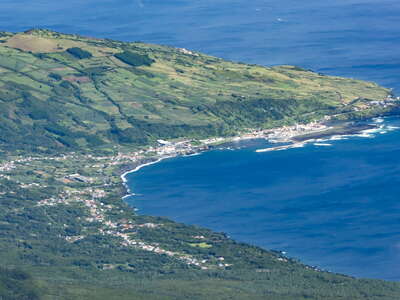 Pico Geraldo and south coast with Lajes do Pico