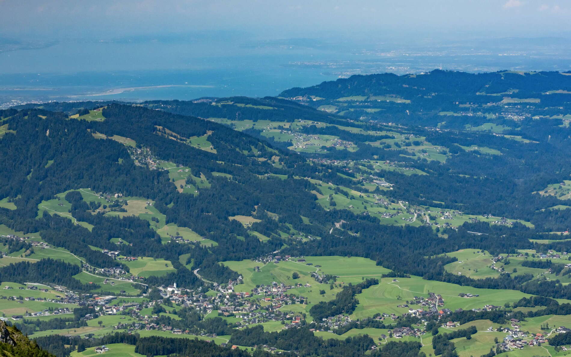 Bregenzerwald with Egg and Bodensee