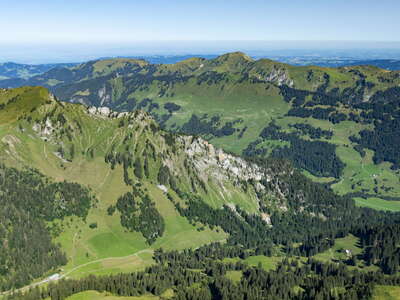 Bregenzerwald Mountains with Hirschberg and Winterstaude