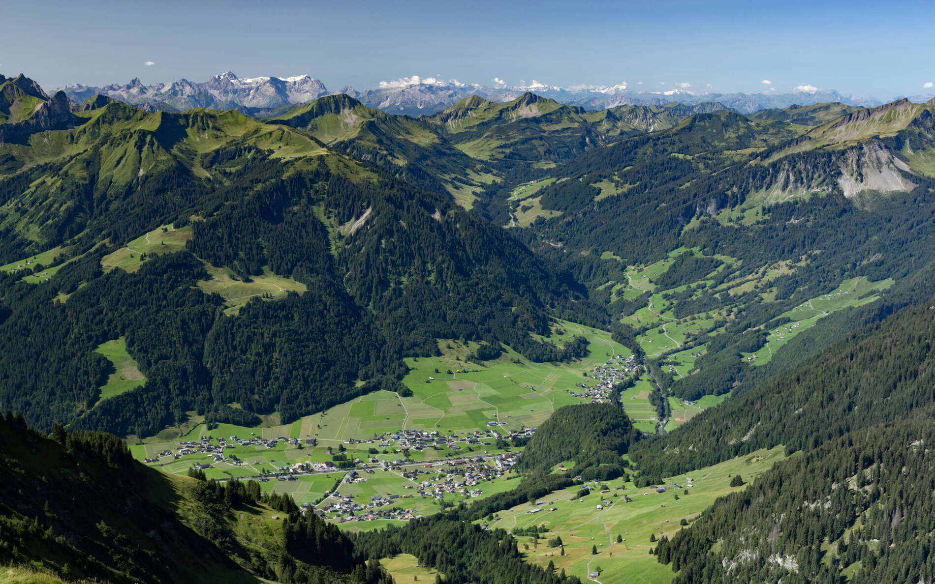 Lechquellengebirge and Damülser Berge