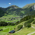 Bregenzer Ach valley with Kanisfluh