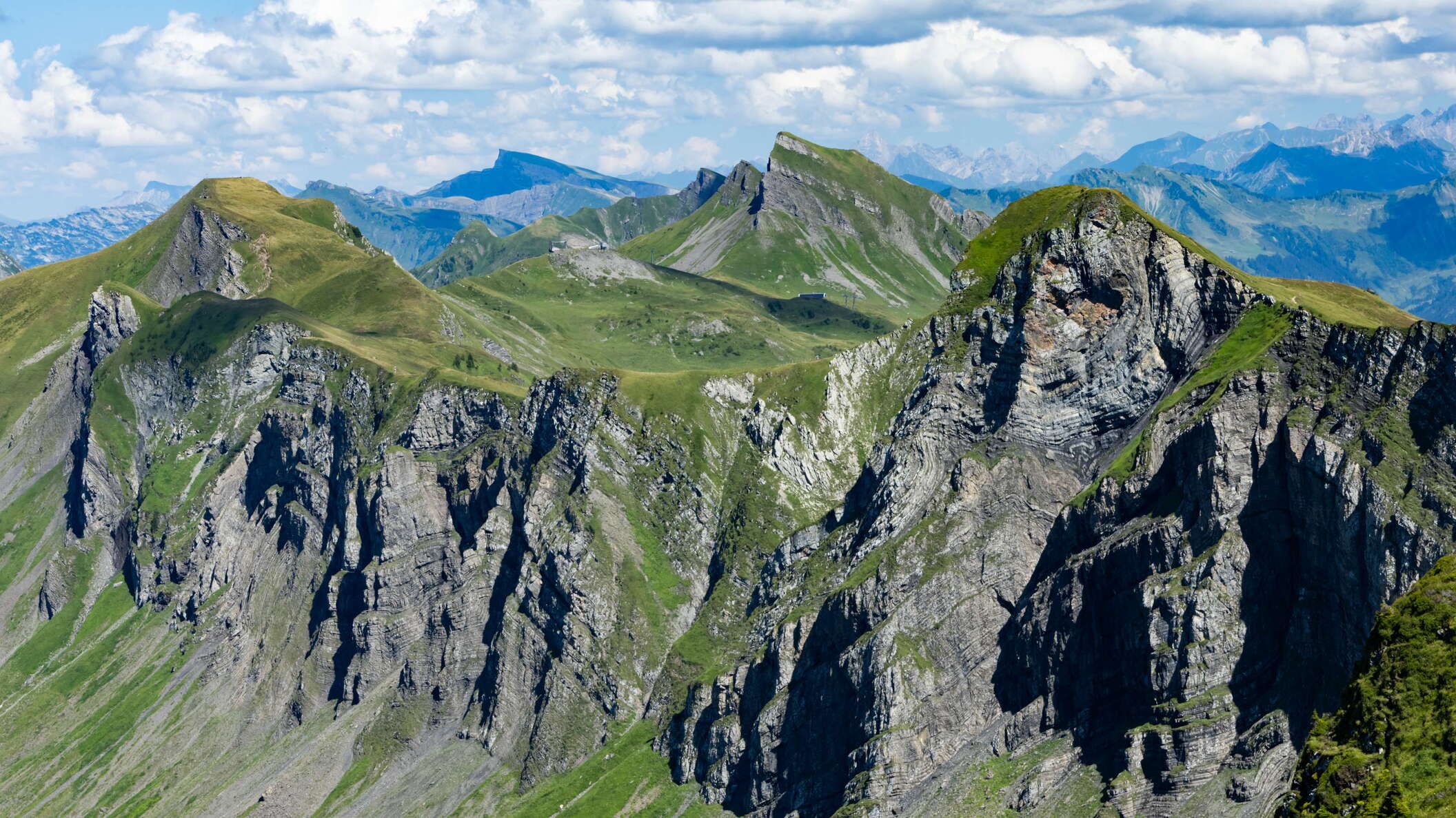 Damülser Berge with Damülser Mittagsspitze