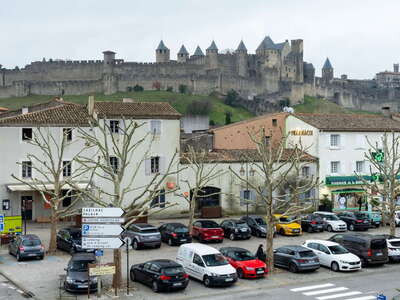 Carcassonne with Cité de Carcassonne