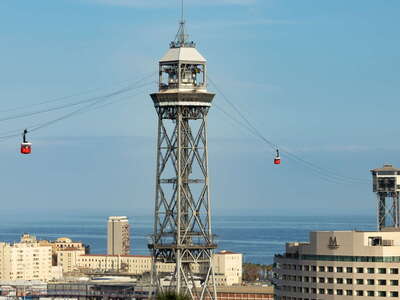 Barcelona | Aeri del Port with Torre Jaume I