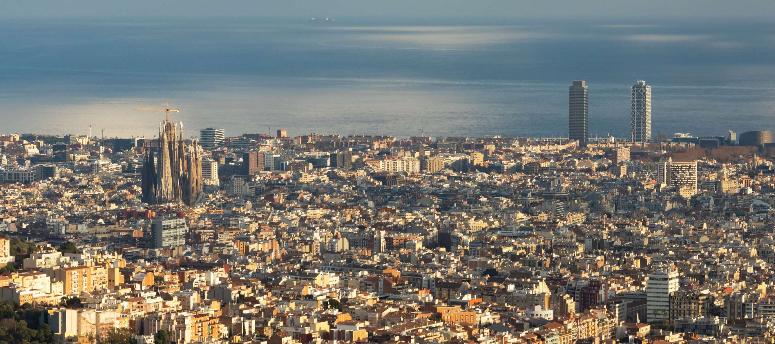 Barcelona with Sagrada Família and Port Olímpic