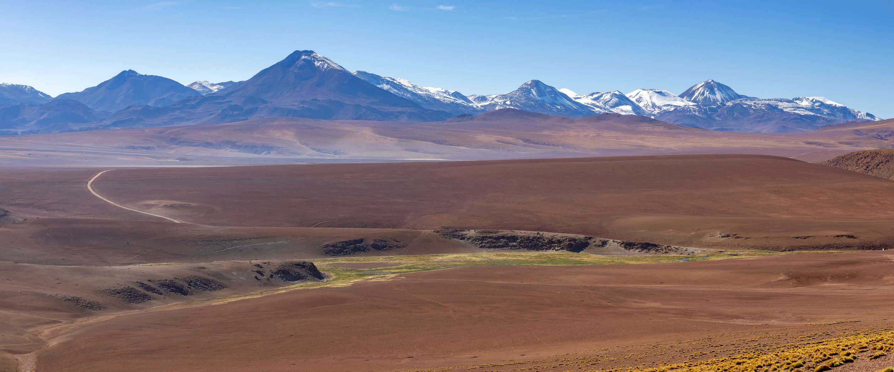 Altiplano with Río de Juana and Cerro Colorado