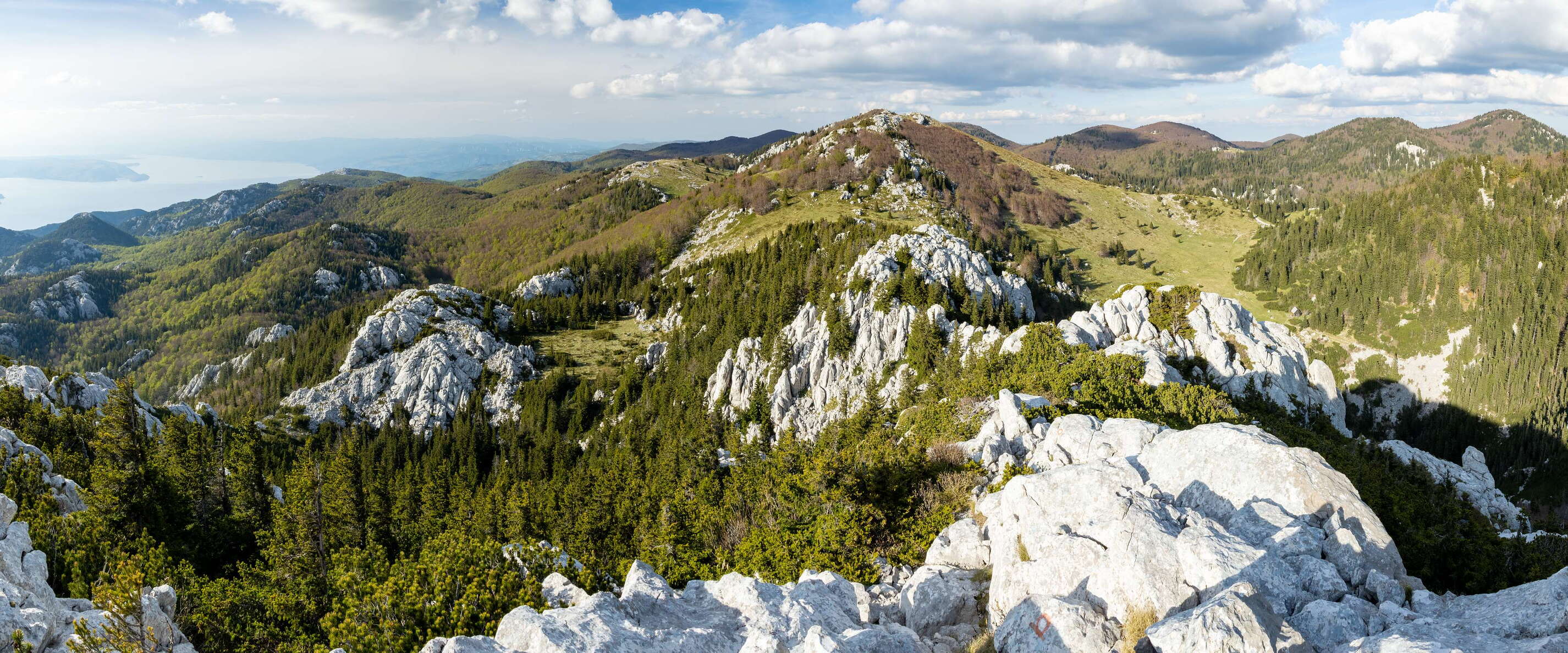 Sjeverni Velebit with Velika kosa and Vučjak