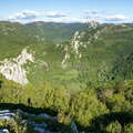 Velebit | Panoramic view with Ravni dabar and Crni dabar