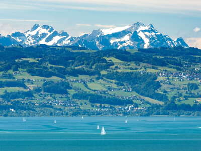 Bodensee with Altmann and Säntis