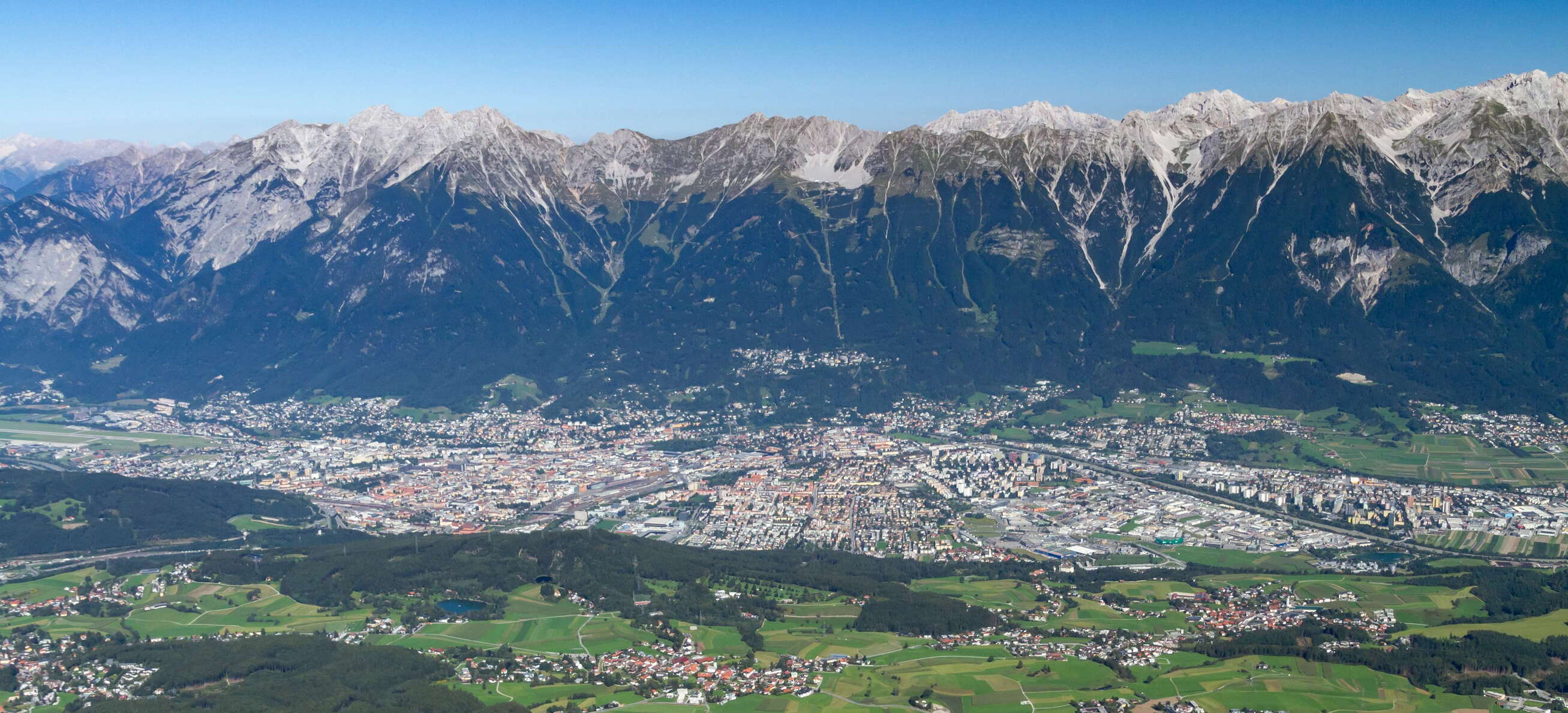 Innsbruck with Karwendelgebirge