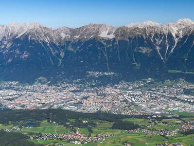 Innsbruck with Karwendelgebirge