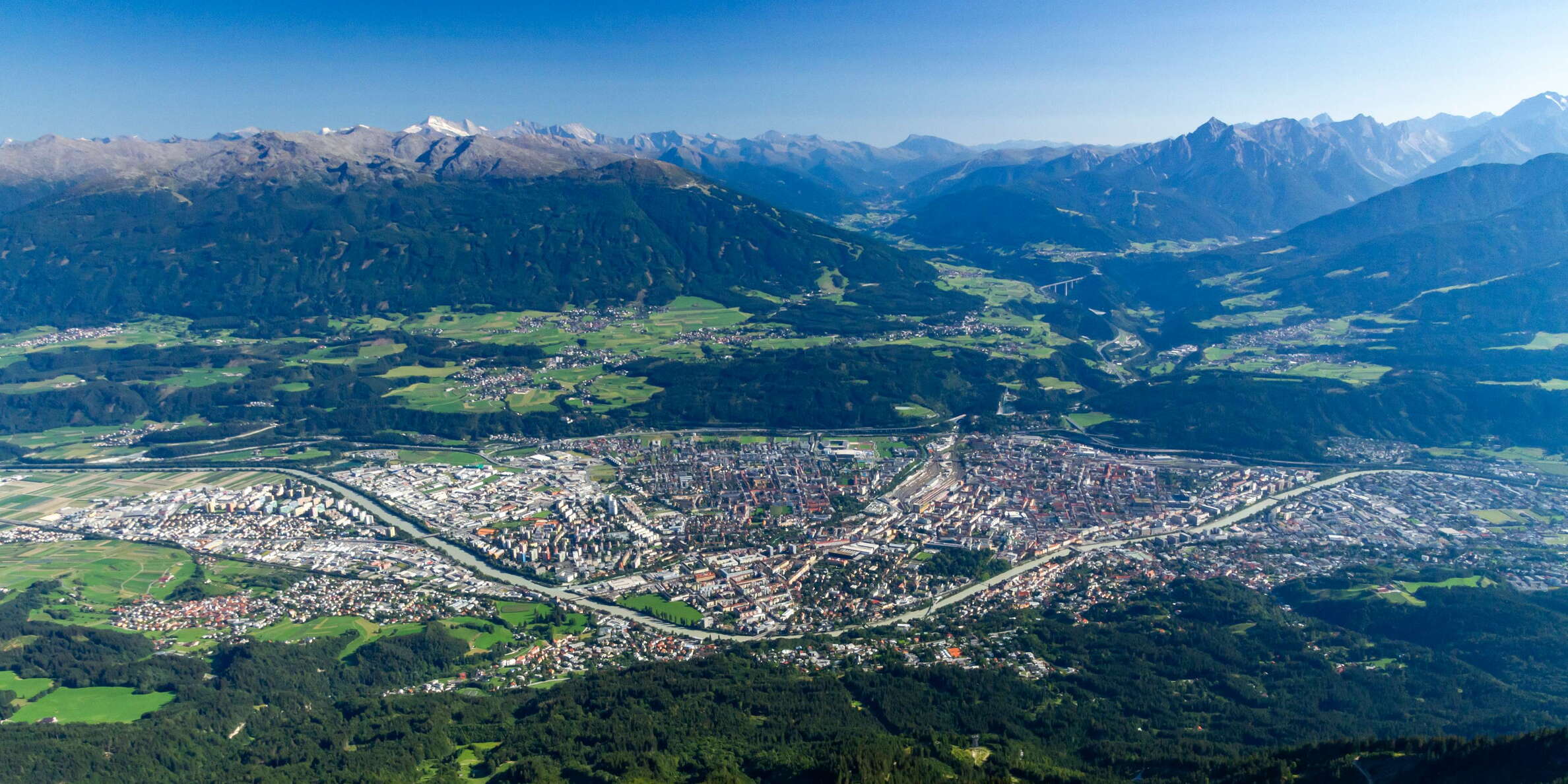 Innsbruck and Wipptal in summer