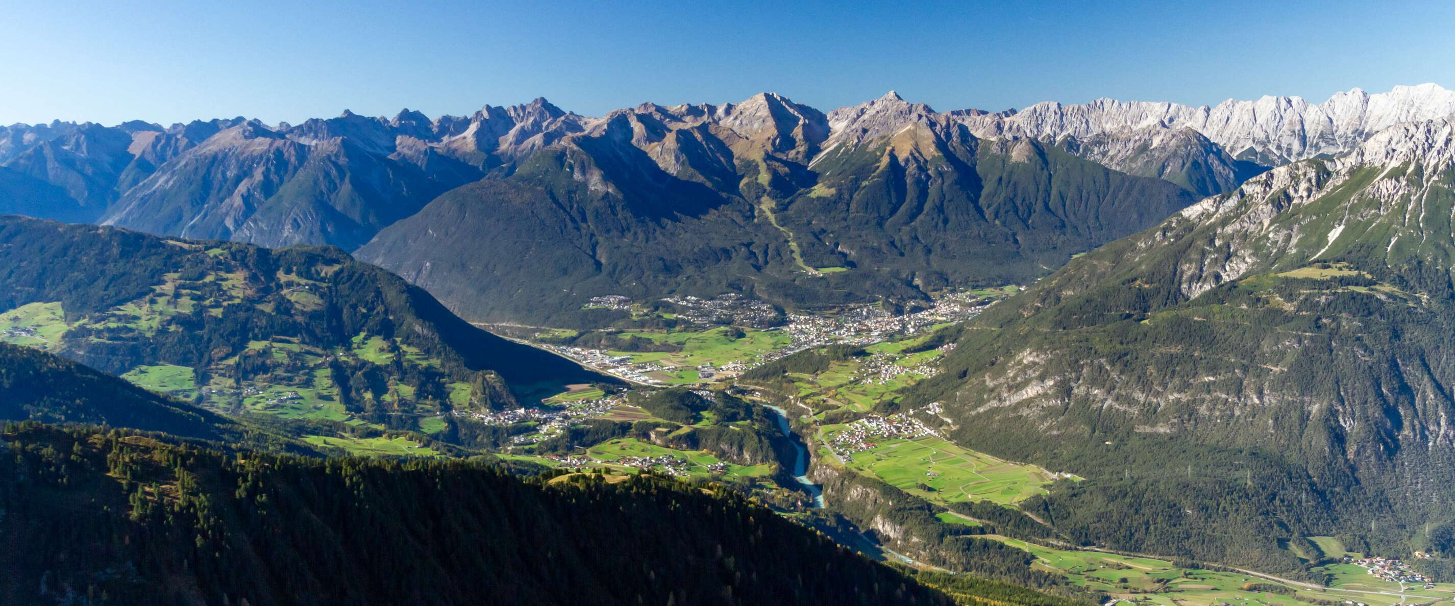 Inntal with Imst and Lechtaler Alpen