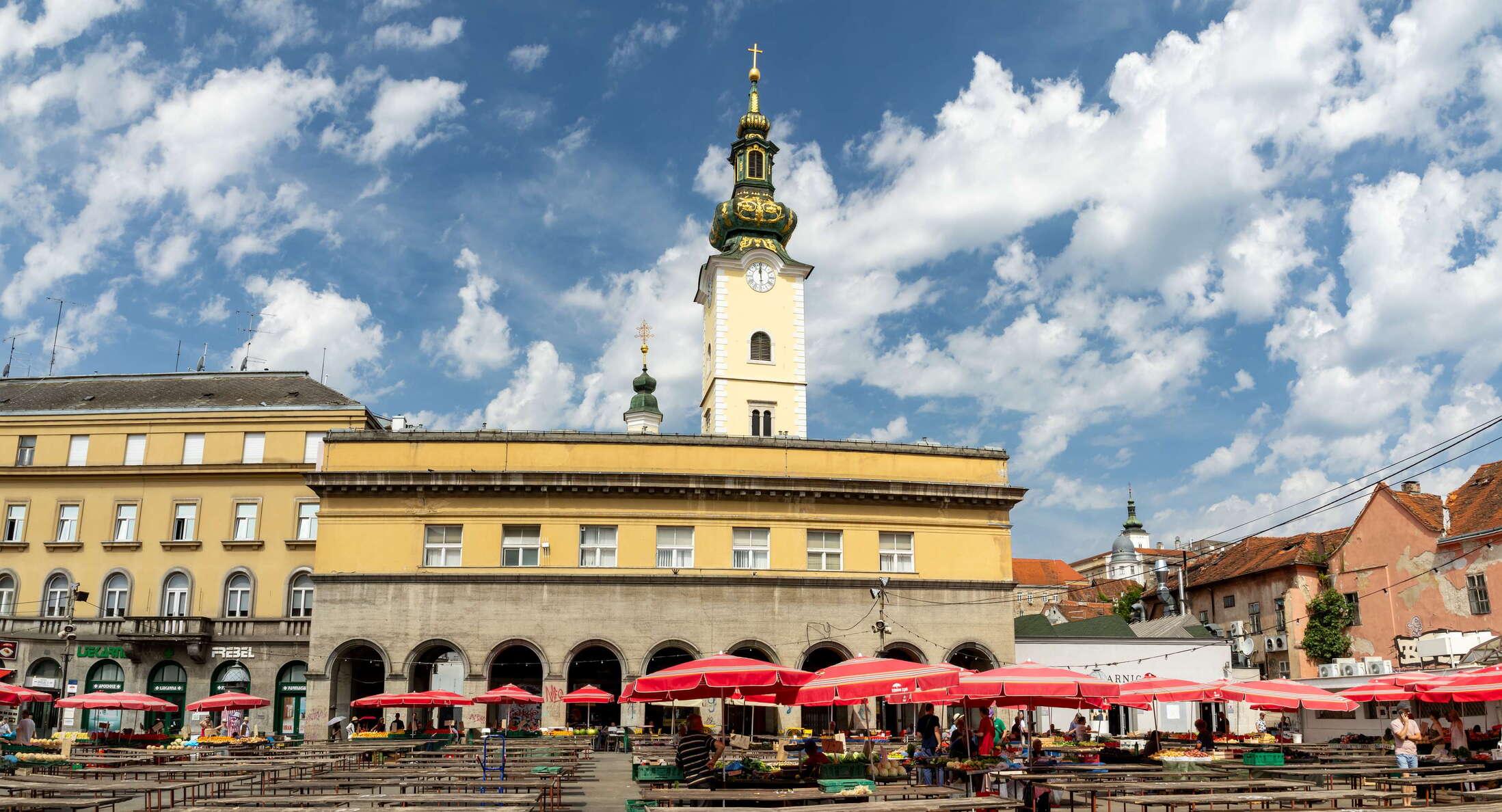 Zagreb | Tržnica Dolac and Crkva svete Marije