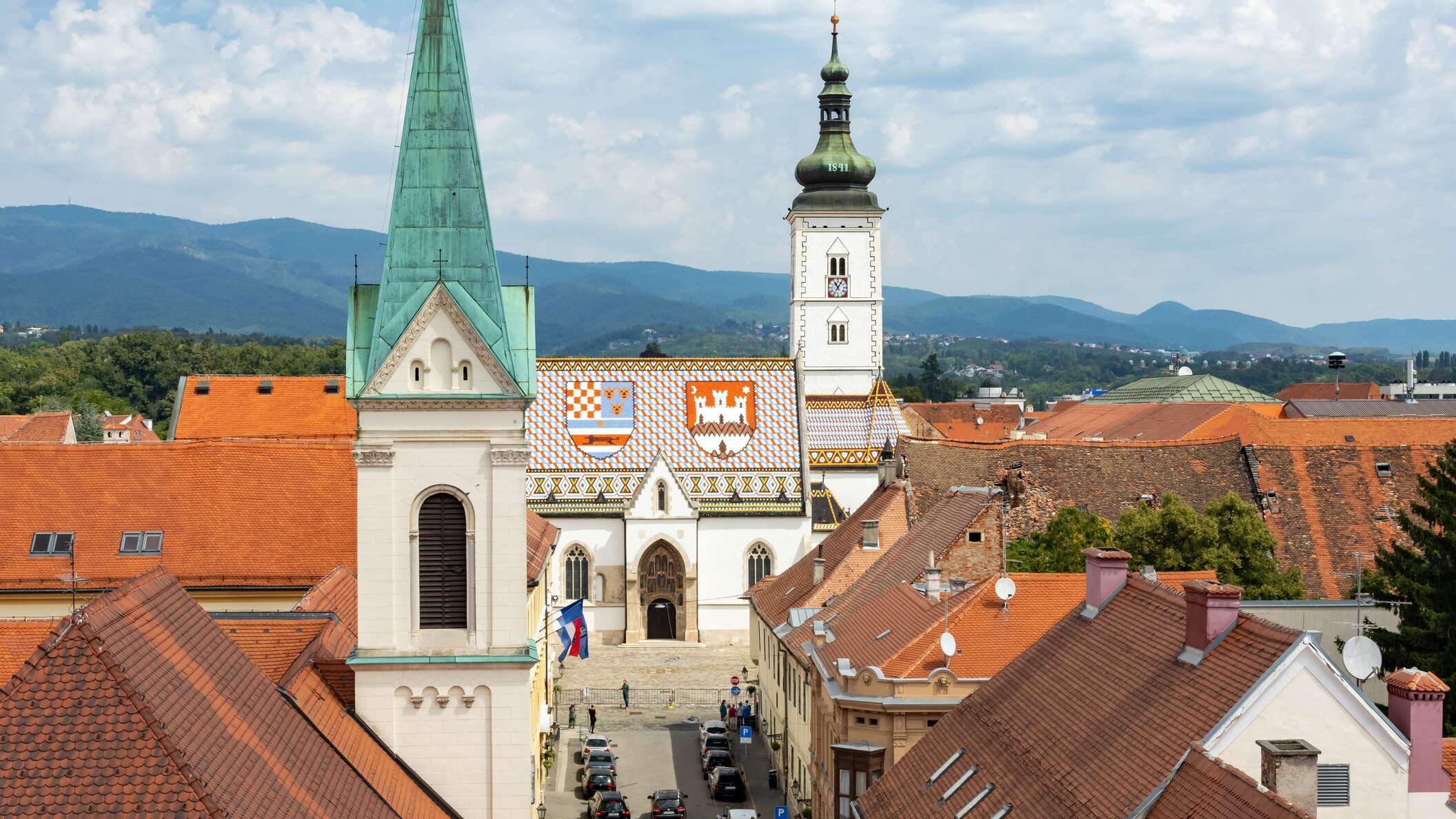 Zagreb | Gradec with Crkva svetog Marka