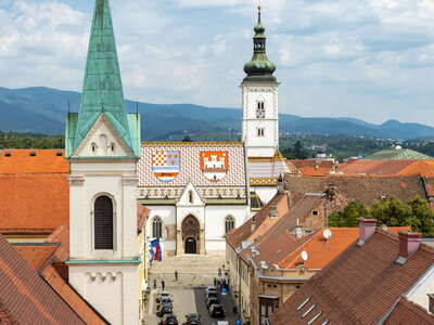 Zagreb | Gradec with Crkva svetog Marka