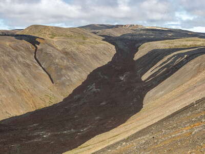 Fagradalsfjall with 2021 lava flow