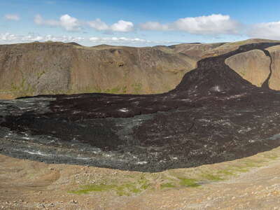 Fagradalsfjall with 2021 lava flow