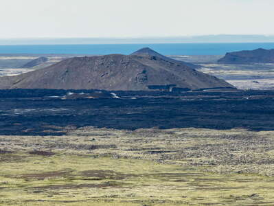 Reykjanesskagi with 2023 lava flow