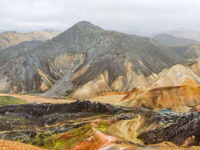 Landmannalaugar | Panoramic view with Bláhnúkur