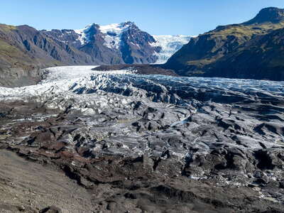 Svínafellsjökull | Glacier terminus in 2019