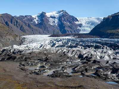 Svínafellsjökull | Glacier terminus in 2019