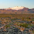 Snæfellsjökull at sunset