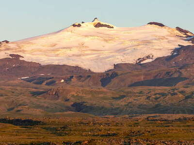 Snæfellsjökull at sunset